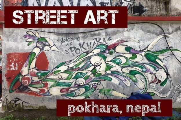 Exploring Street Art in Pokhara, Nepal